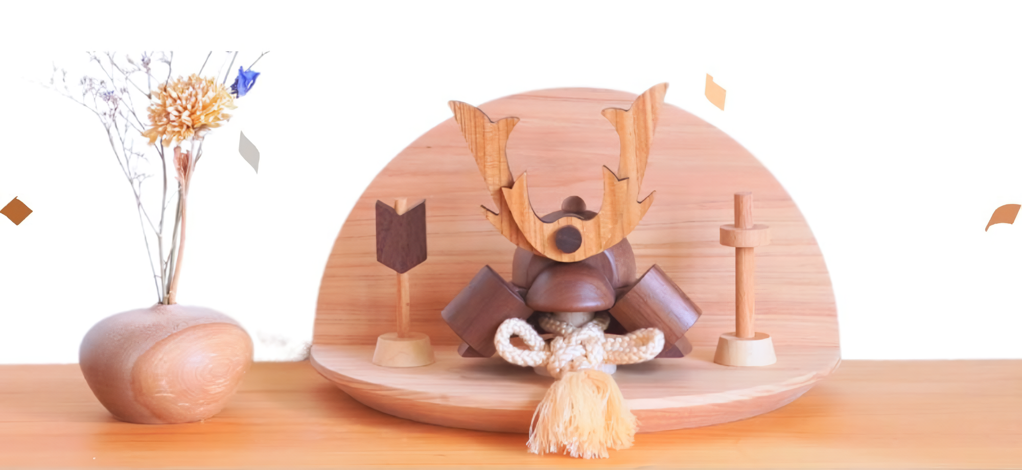 木製五月人形 クムキ