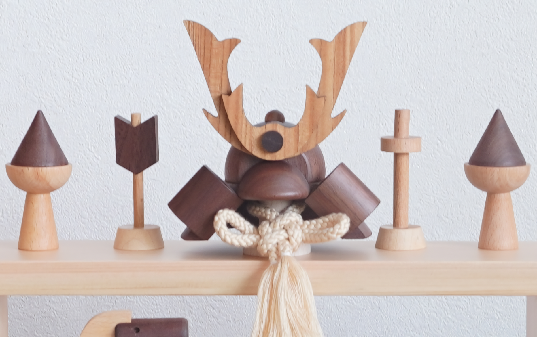 木製五月人形 クムキ 色 〜いろ〜